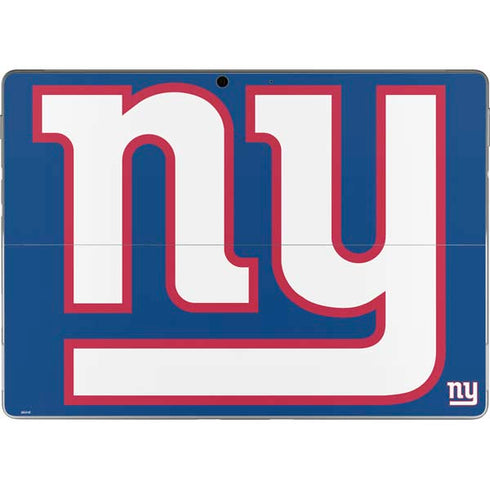 NFL New York Giants Large Logo Surface Pro 8 Skin