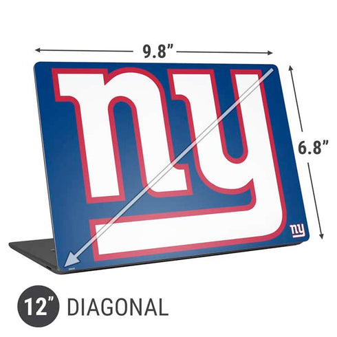 NFL New York Giants Large Logo Universal Laptop 12in (9.8 x 6.8in) Skin