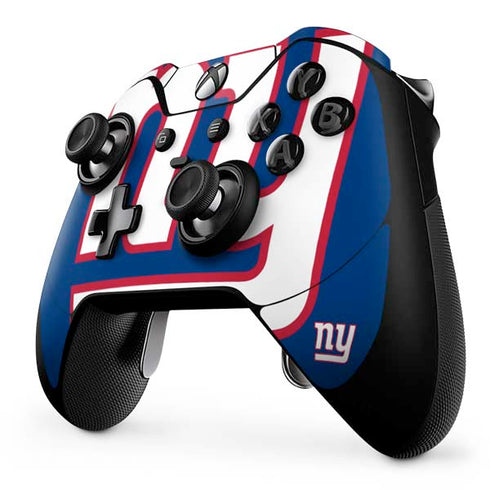 NFL New York Giants Large Logo Xbox One Elite Controller Skin