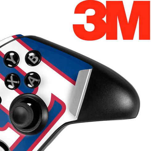 NFL New York Giants Large Logo Xbox One Elite Controller Skin
