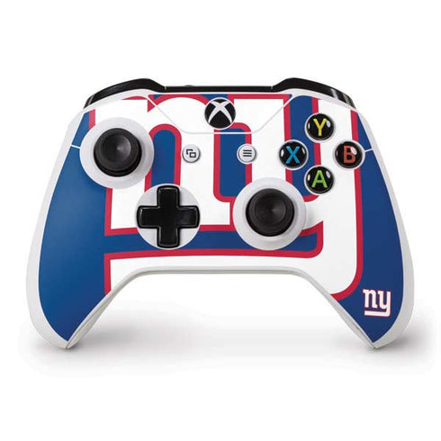 NFL New York Giants Large Logo Xbox One S Controller Skin