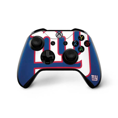 NFL New York Giants Large Logo Xbox One X Controller Skin