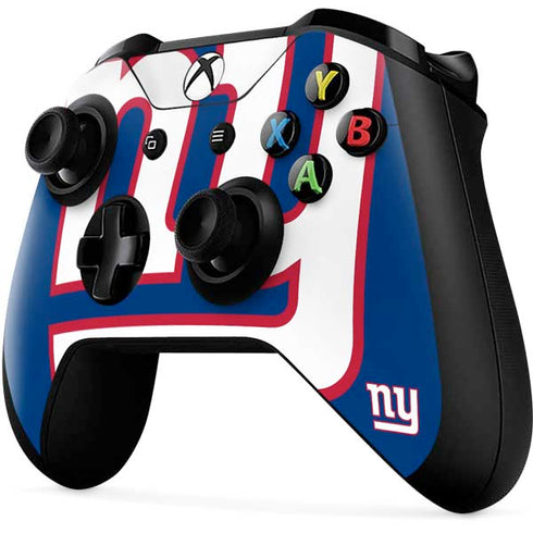 NFL New York Giants Large Logo Xbox One X Controller Skin
