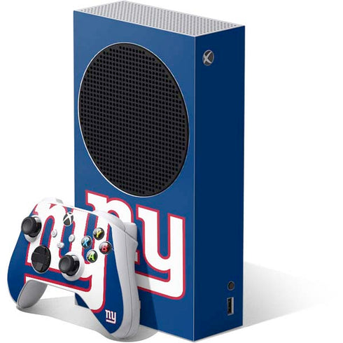 NFL New York Giants Large Logo Xbox Series S Bundle Skin