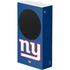 NFL New York Giants Large Logo Xbox Series S Console Skin