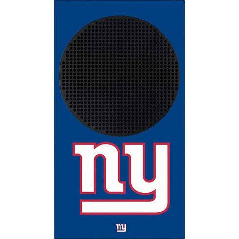 NFL New York Giants Large Logo Xbox Series S Console Skin