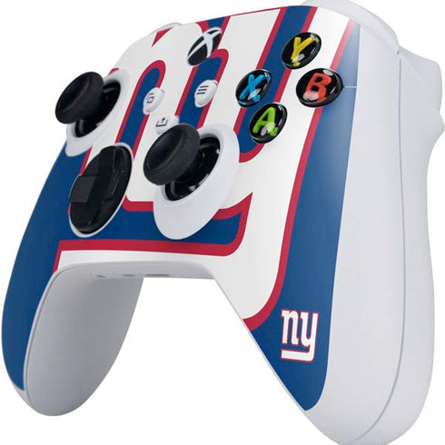 NFL New York Giants Large Logo Xbox Series S Controller Skin