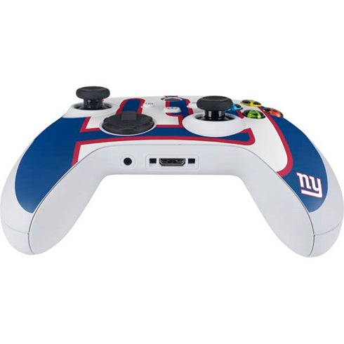 NFL New York Giants Large Logo Xbox Series S Controller Skin