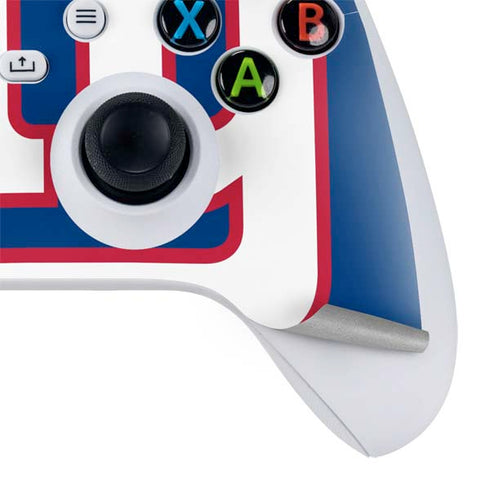 NFL New York Giants Large Logo Xbox Series S Controller Skin