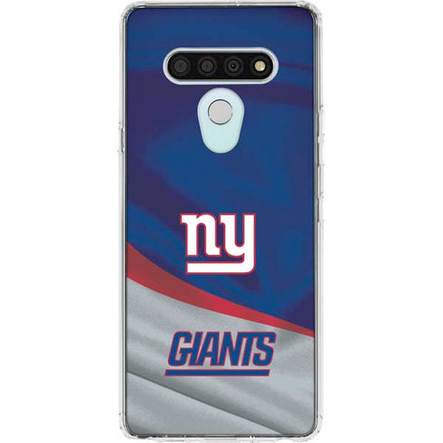 NFL New York Giants LG Stylo 6 Clear Case