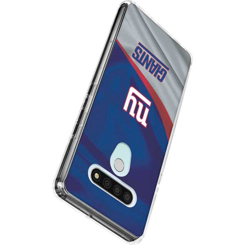 NFL New York Giants LG Stylo 6 Clear Case