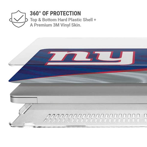 NFL New York Giants MacBook Air 15in (2023-2025) Case plus Skin