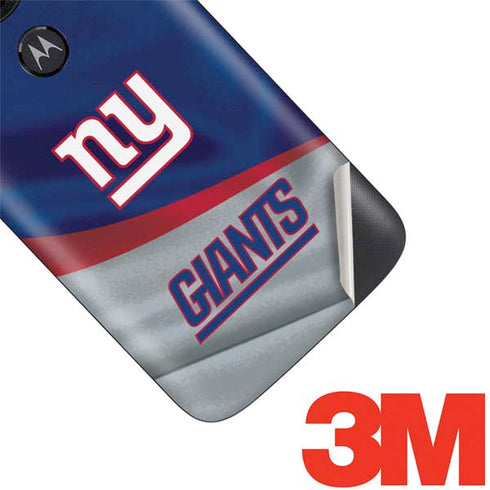 NFL New York Giants Moto E5 Play Skin