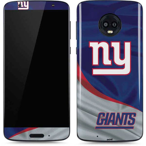 NFL New York Giants Moto G6 Skin