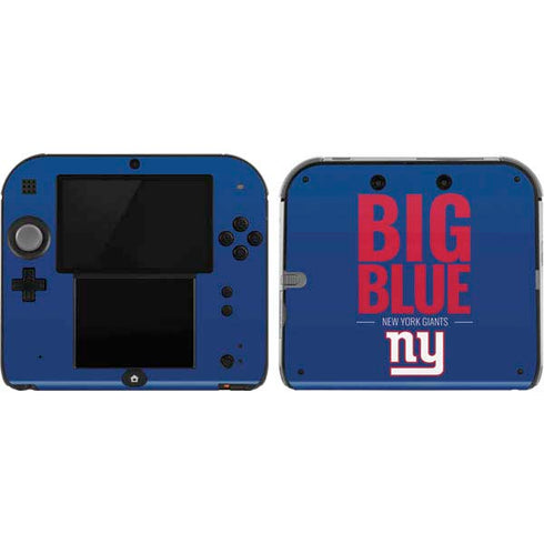 NFL New York Giants Team Motto Nintendo 2DS Skin
