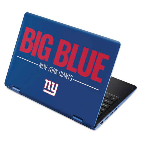 NFL New York Giants Team Motto Aspire R11 11.6in Skin