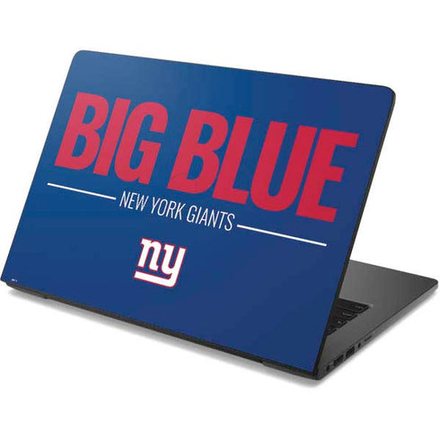 NFL New York Giants Team Motto Dell Chromebook Skin