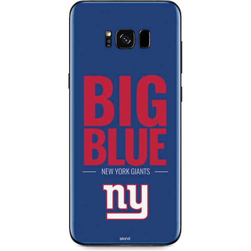 NFL New York Giants Team Motto Galaxy S8 Plus Skin