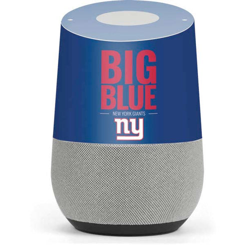 NFL New York Giants Team Motto Google Home Skin