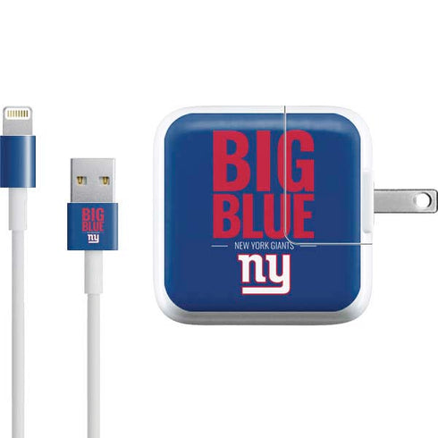 NFL New York Giants Team Motto iPad Charger (10W USB) Skin
