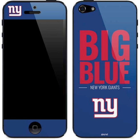 NFL New York Giants Team Motto iPhone 5/5s/5SE Skin
