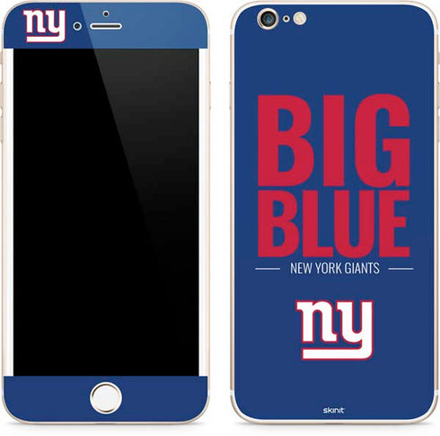 NFL New York Giants Team Motto iPhone 6/6s Plus Skin