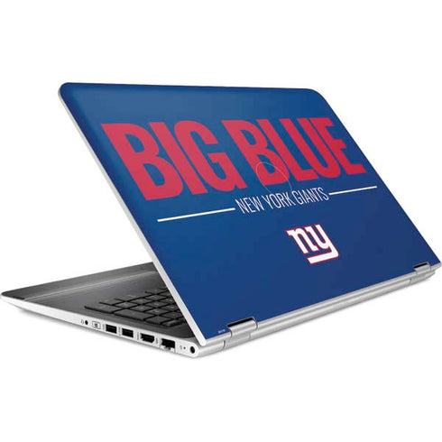 NFL New York Giants Team Motto HP Pavilion Skin