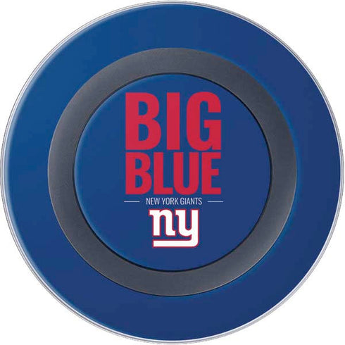 NFL New York Giants Team Motto Wireless Charger Skin