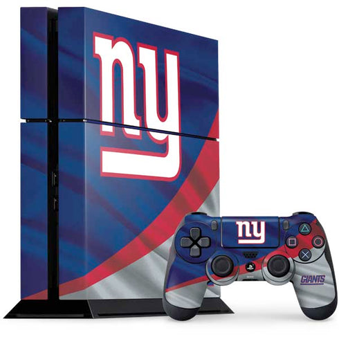 NFL New York Giants PS4 Console and Controller Bundle Skin