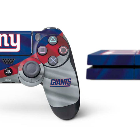 NFL New York Giants PS4 Console and Controller Bundle Skin