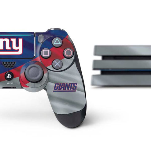 NFL New York Giants PS4 Pro Bundle Skin