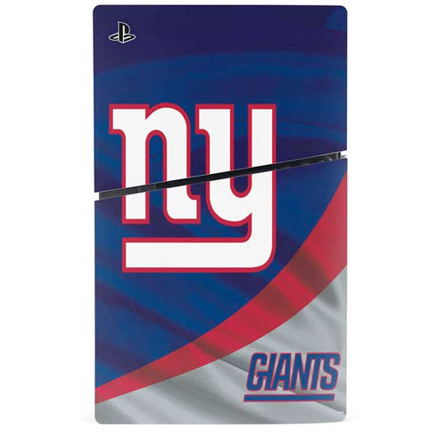 NFL New York Giants PS5 Slim Disk Console Skin