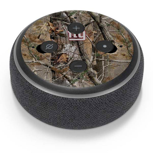 NFL New York Giants Realtree AP Camo Amazon Echo Dot Skin