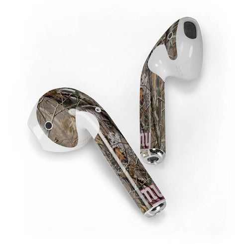 NFL New York Giants Realtree AP Camo Apple AirPods Skin