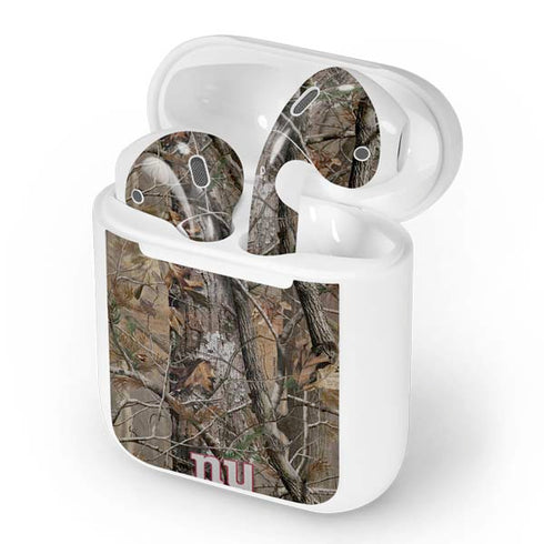 NFL New York Giants Realtree AP Camo Apple AirPods Skin