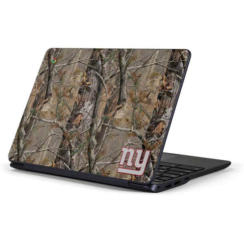 NFL New York Giants Realtree AP Camo Samsung Chromebook Skin