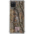 NFL New York Giants Realtree AP Camo Galaxy A12 Clear Case