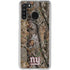 NFL New York Giants Realtree AP Camo Galaxy A21 Clear Case