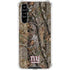 NFL New York Giants Realtree AP Camo Galaxy A54 5G Clear Case