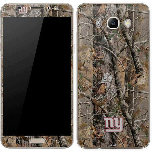 NFL New York Giants Realtree AP Camo Galaxy J7 Skin