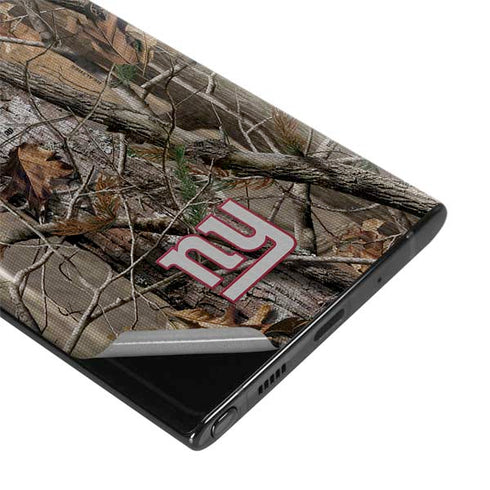 NFL New York Giants Realtree AP Camo Galaxy Note 10 Plus Skin