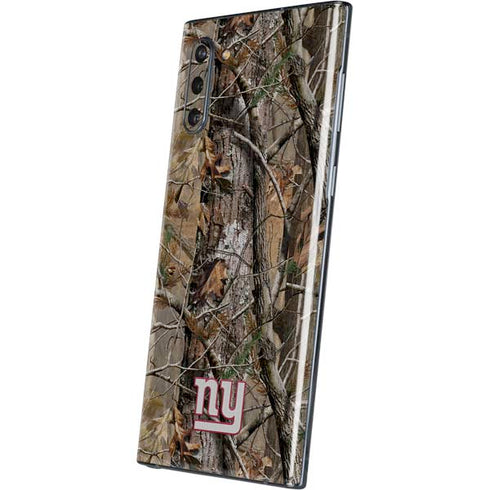 NFL New York Giants Realtree AP Camo Galaxy Note 10 Skin