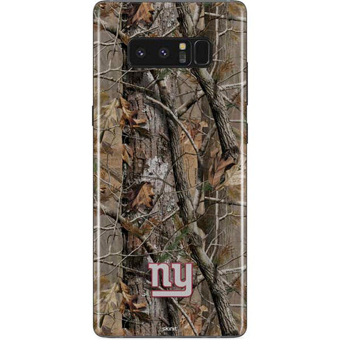 NFL New York Giants Realtree AP Camo Galaxy Note 8 Skin