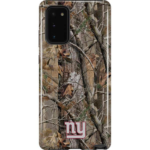 NFL New York Giants Realtree AP Camo Galaxy Note20 5G Pro Case