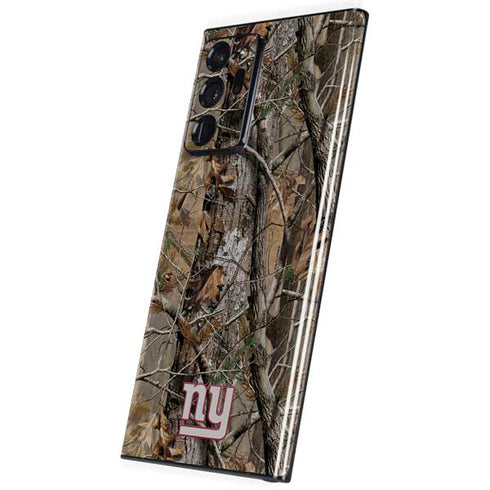 NFL New York Giants Realtree AP Camo Galaxy Note20 Ultra 5G Skin