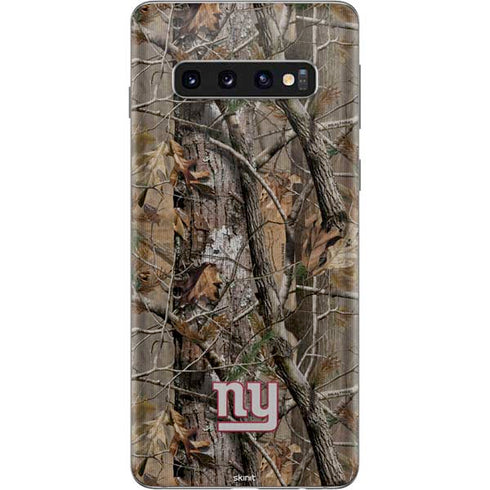 NFL New York Giants Realtree AP Camo Galaxy S10 Skin