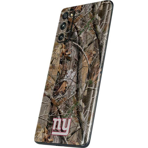 NFL New York Giants Realtree AP Camo Galaxy S20 Fan Edition Skin