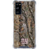 NFL New York Giants Realtree AP Camo Galaxy S20 FE Clear Case