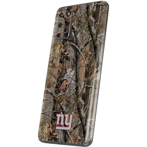NFL New York Giants Realtree AP Camo Galaxy S20 Plus Skin