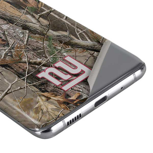 NFL New York Giants Realtree AP Camo Galaxy S20 Plus Skin